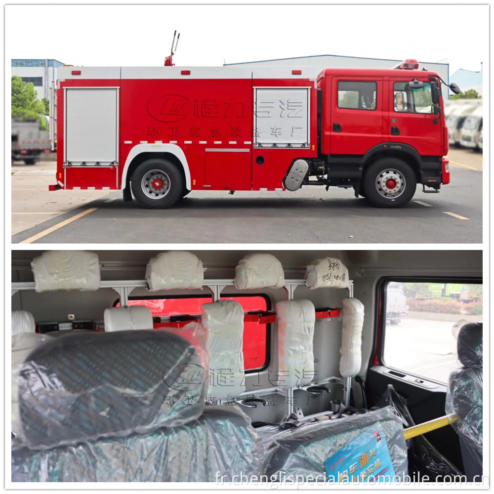 Dongfeng Firefighting Truck 2 Png